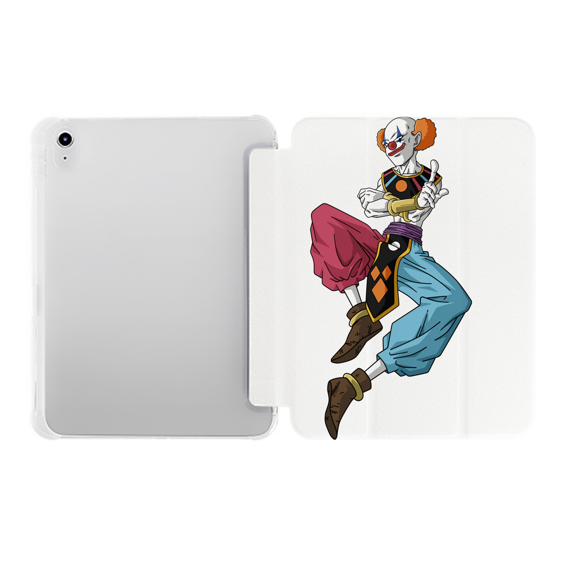 （画像用） ドラゴンボール DRAGON BALL IPad ケース ペン収納付き 三つ折りスタンド PUレザー×シリコン 対応機種9.5/10.5/10.9インチ